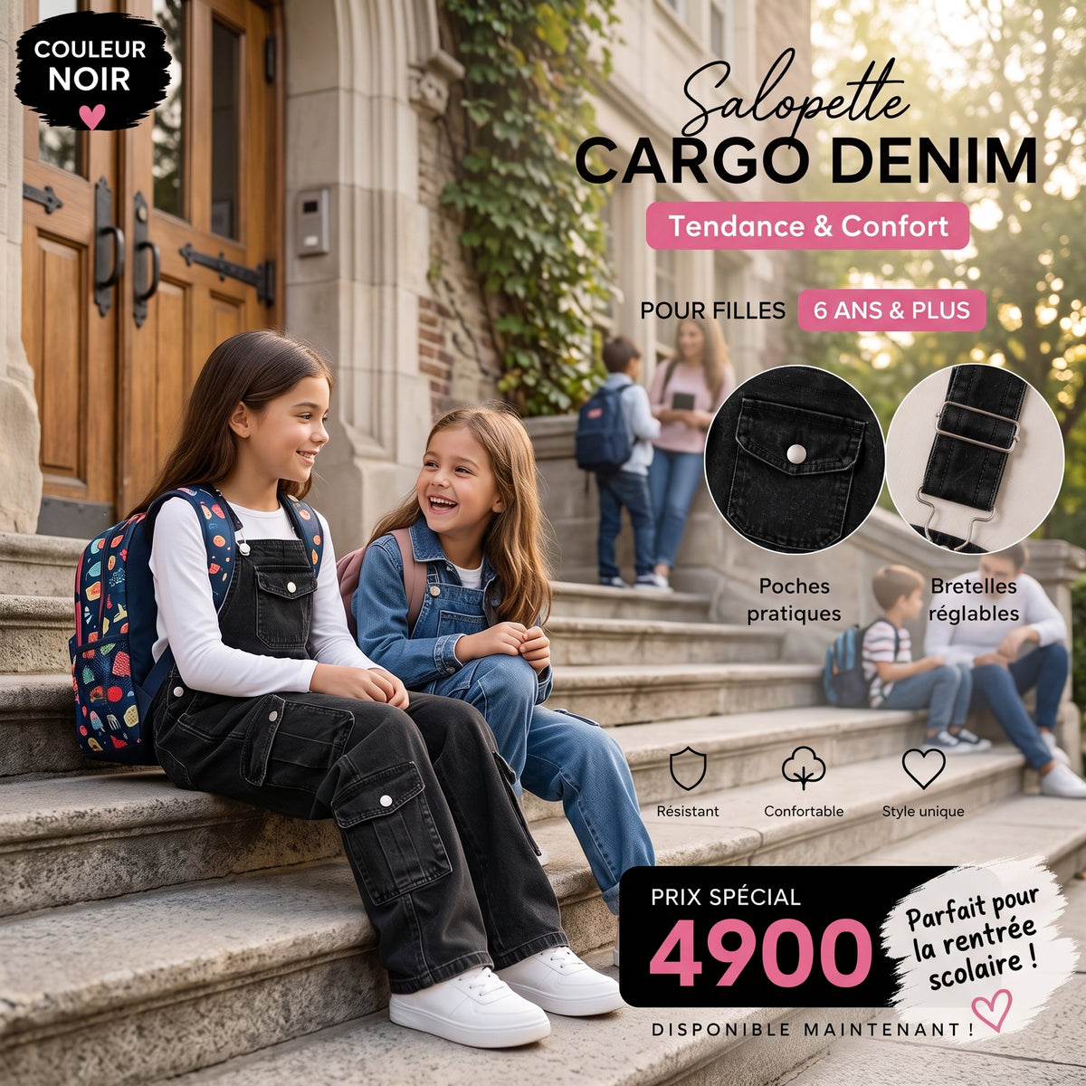 Cargo Fillette Enfant Pepe Jeans