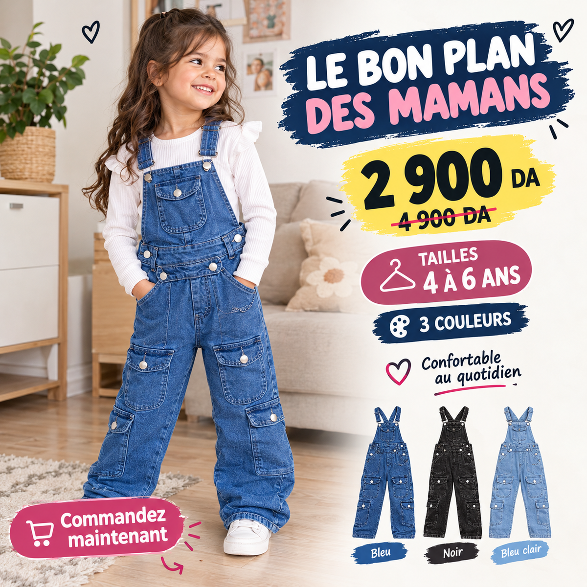 Cargo Fillette Enfant Pepe Jeans