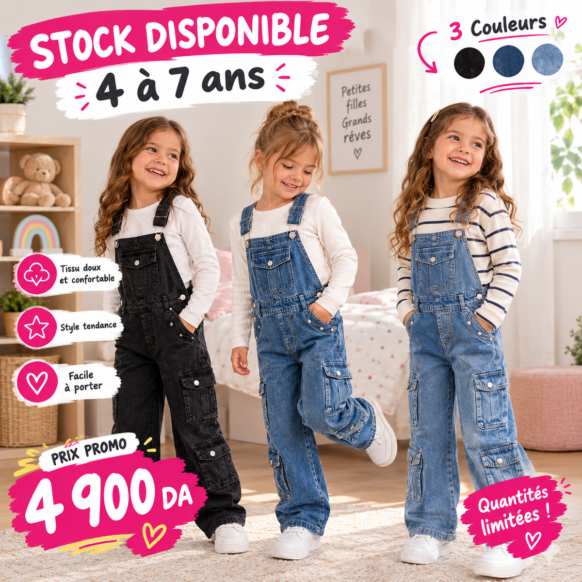 Cargo Fillette Enfant Pepe Jeans